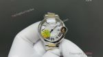 AF Ballon Bleu Cartier 33mm Calibre 076 Movement Smooth Bezel TT YG Band Watch